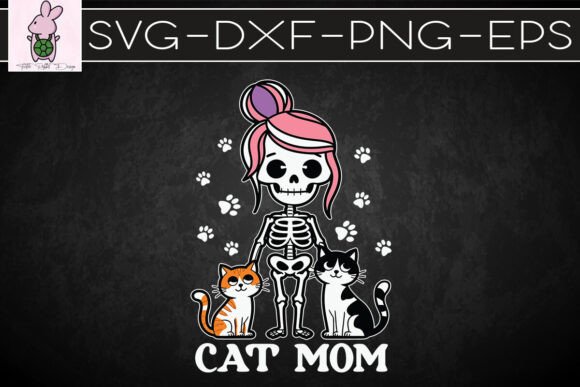 Cat Mom Skeleton Cat Kitten SVG: A Graphics & Crafts Review