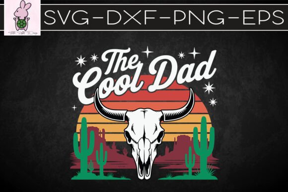 Cool Dad Deer Hunting Father's Day SVG Crafts Graphics