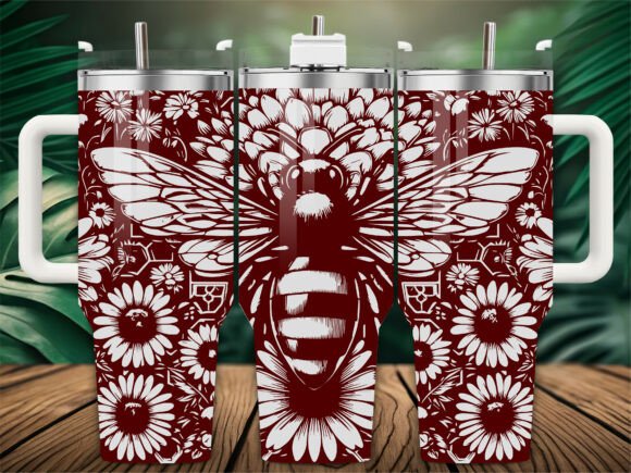 Floral Bee Bloom Tumbler Wrap: A Designer Review for Real Client Work