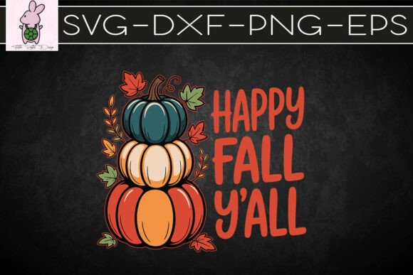 Happy Fall Y All Autumn Cute SVG: A Designer's Review