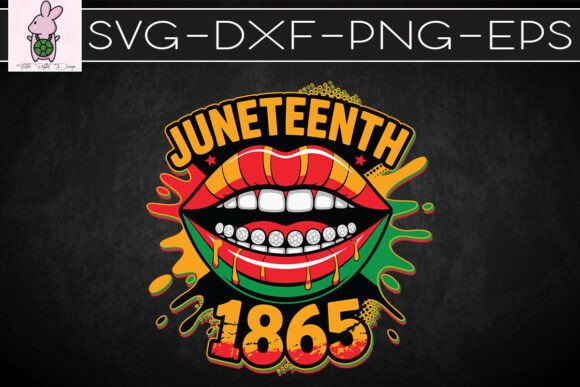 Juneteenth 1865 Lips White History SVG Graphics & Crafts Review